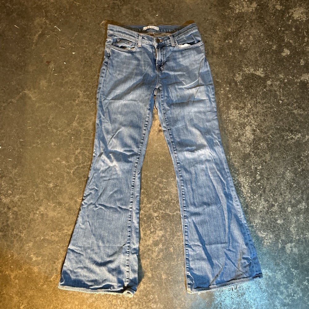 Women's Blue Flared Jeans
